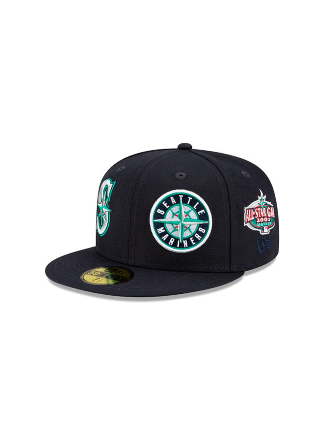 Seattle Mariners Patch Pride 59 Fifty Fitted