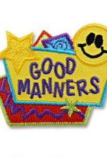 snappylogos Good Manners Fun Patch (6489)