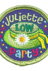 Advantage Emblem & Screen Prnt *Juliette Low Party Circle Fun Patch