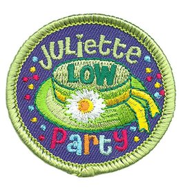 Advantage Emblem & Screen Prnt *Juliette Low Party Circle Fun Patch