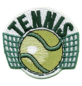 Advantage Emblem & Screen Prnt Tennis Fun Patch