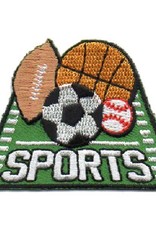 *Sports Soccer Baseball Football Basketball Fun Patch