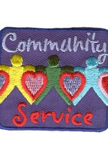 Advantage Emblem & Screen Prnt *Community Service Fun Patch