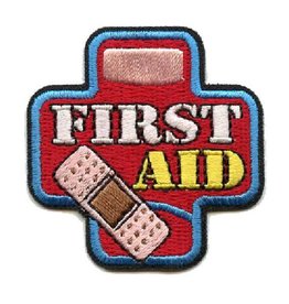 *First Aid Cross & Bandage Fun Patch