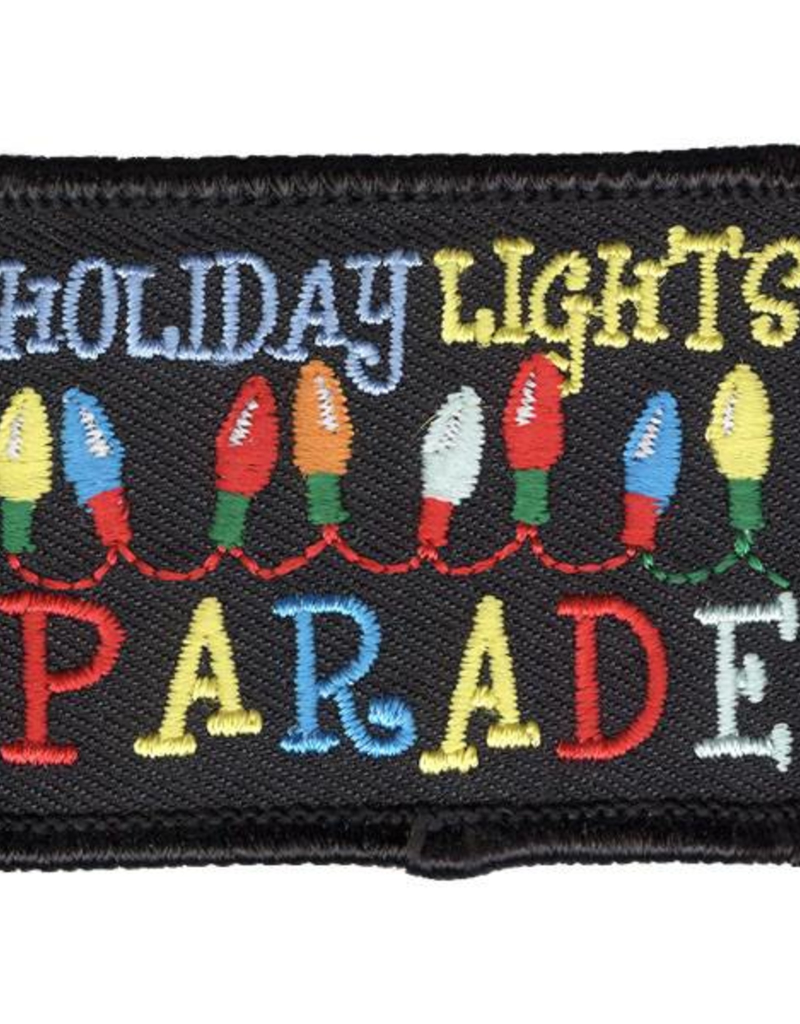 Christmas Holiday Lights Parade Fun Patch