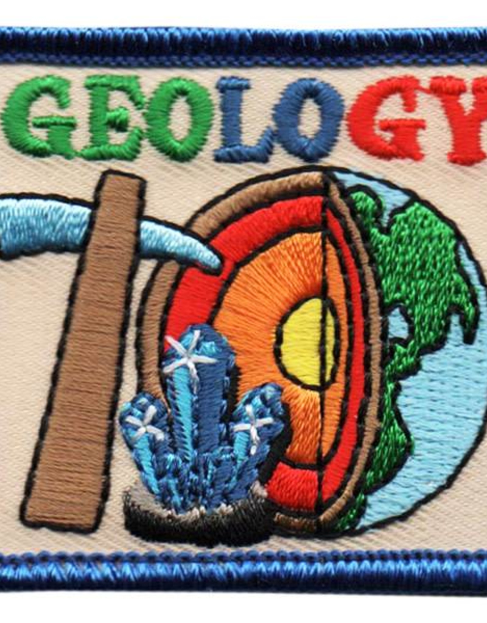 *Geology Earth Layers Fun Patch