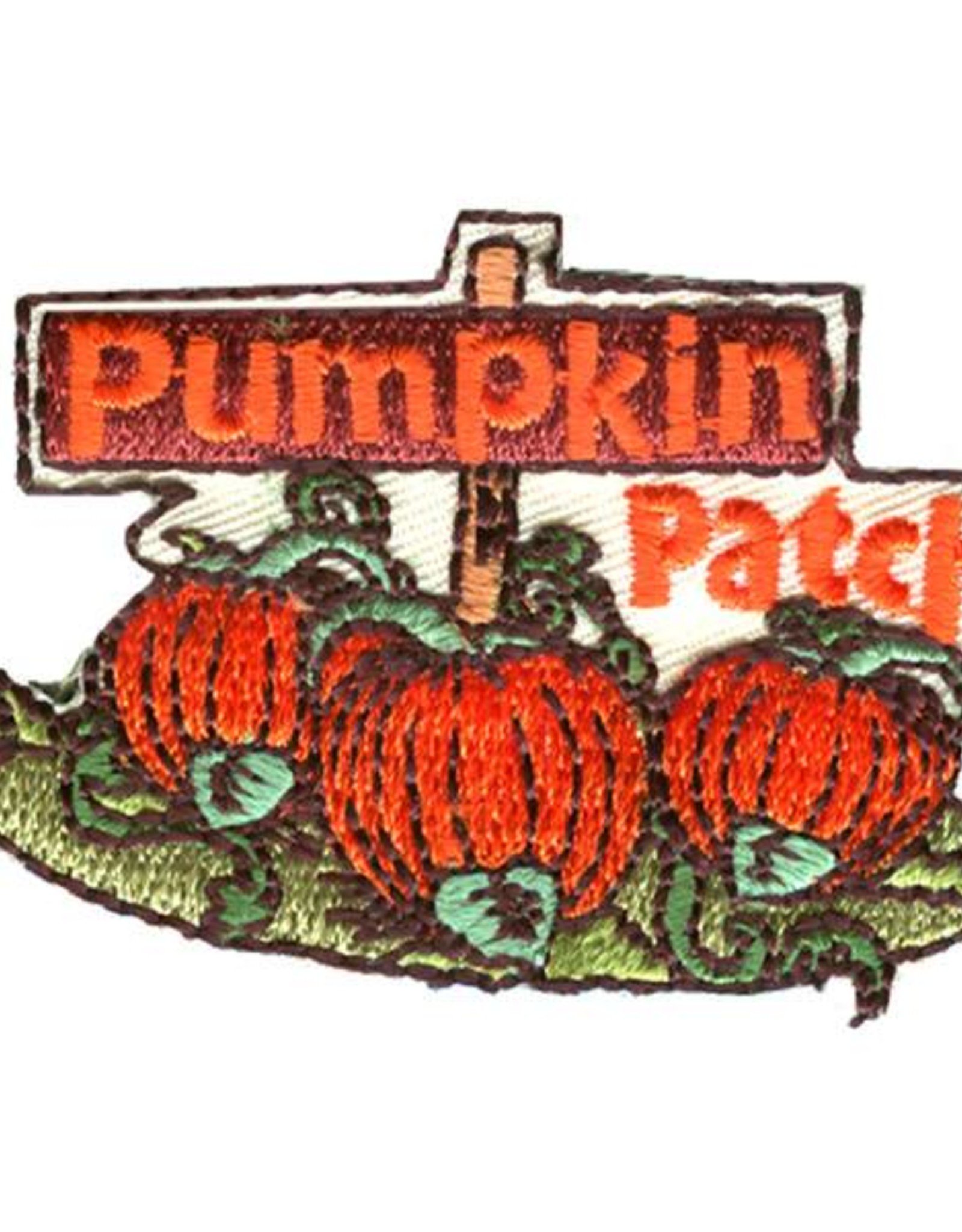 Advantage Emblem & Screen Prnt Pumpkin Patch w/ 3 Pumpkins Fun Patch