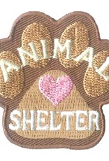 Advantage Emblem & Screen Prnt *Animal Shelter Paw Fun Patch