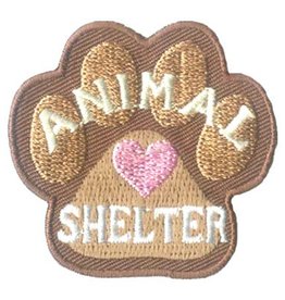 Advantage Emblem & Screen Prnt *Animal Shelter Paw Fun Patch