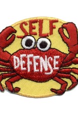 Advantage Emblem & Screen Prnt Self Defense Crab Fun Patch