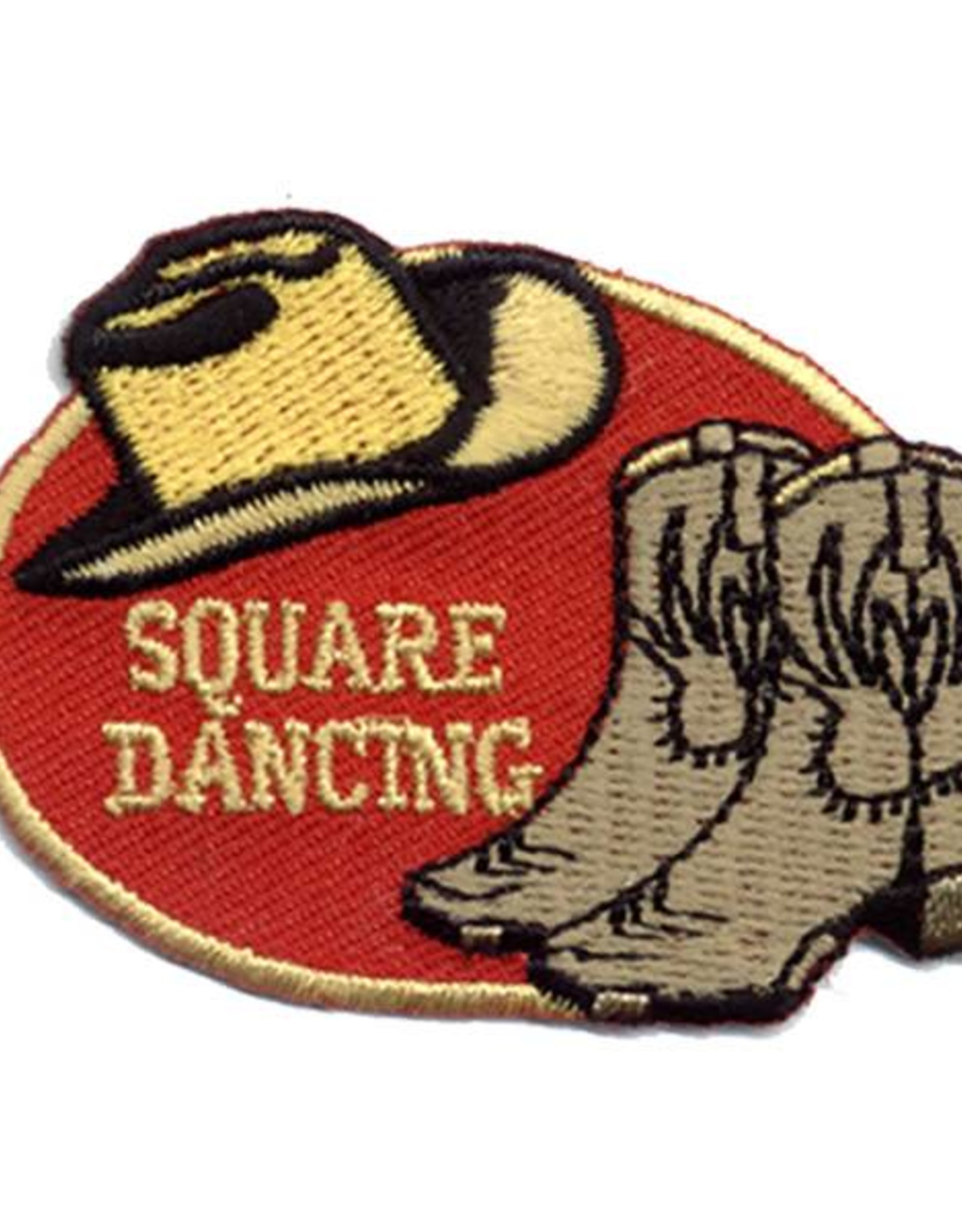 Advantage Emblem & Screen Prnt Square Dancing Fun Patch
