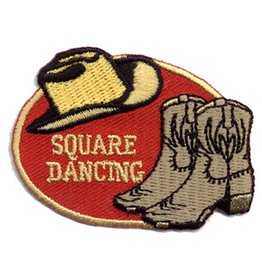 Advantage Emblem & Screen Prnt Square Dancing Fun Patch
