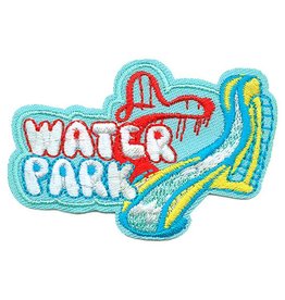 Advantage Emblem & Screen Prnt Water Park with Slide Fun Patch