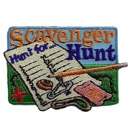 Advantage Emblem & Screen Prnt Scavenger Hunt (List) Fun Patch