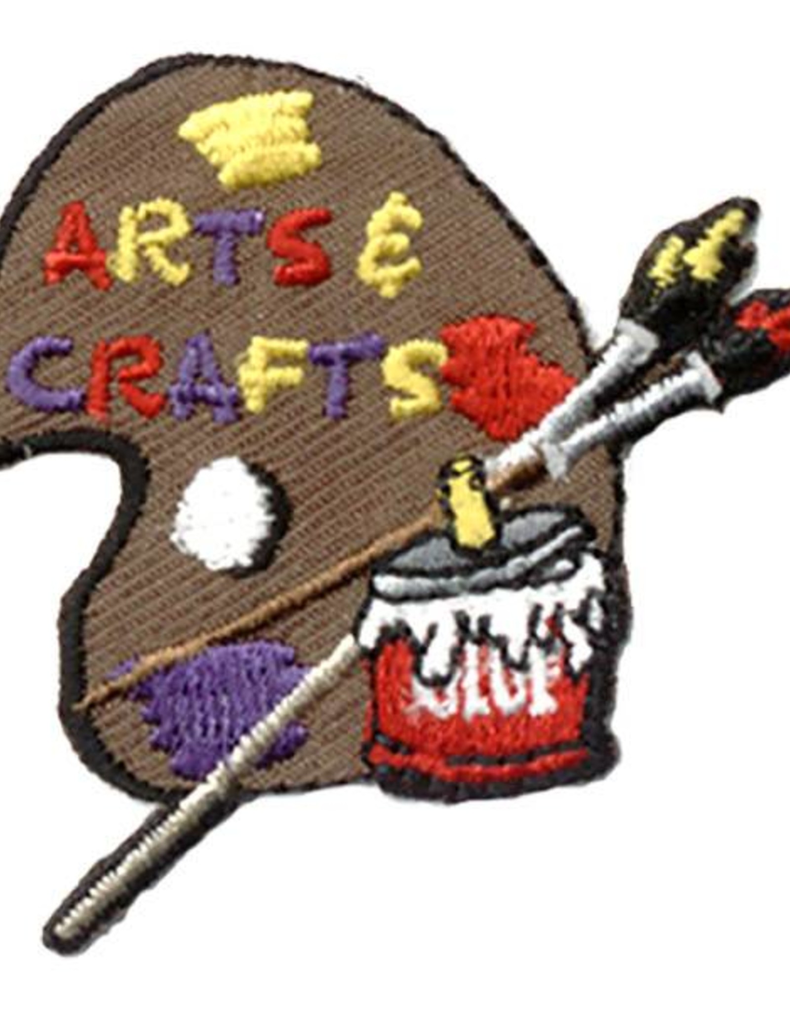 Advantage Emblem & Screen Prnt Arts & Crafts Paint Palette Fun Patch