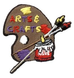 Advantage Emblem & Screen Prnt Arts & Crafts Paint Palette Fun Patch
