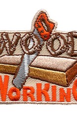 Advantage Emblem & Screen Prnt *Wood Working  w/ Saw Fun Patch