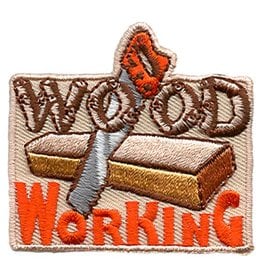 Advantage Emblem & Screen Prnt *Wood Working  w/ Saw Fun Patch