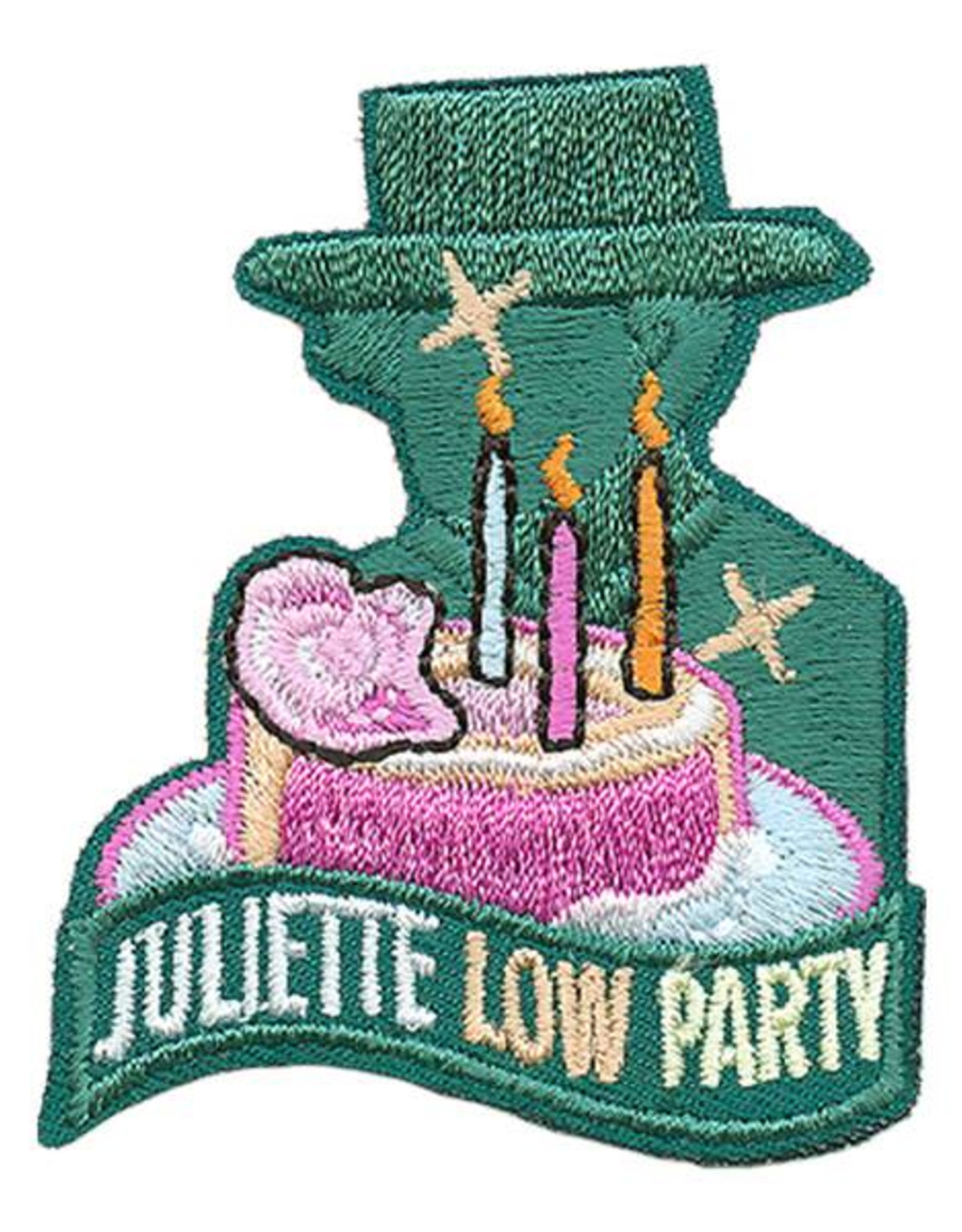 Advantage Emblem & Screen Prnt *Juliette Low Party Fun Patch