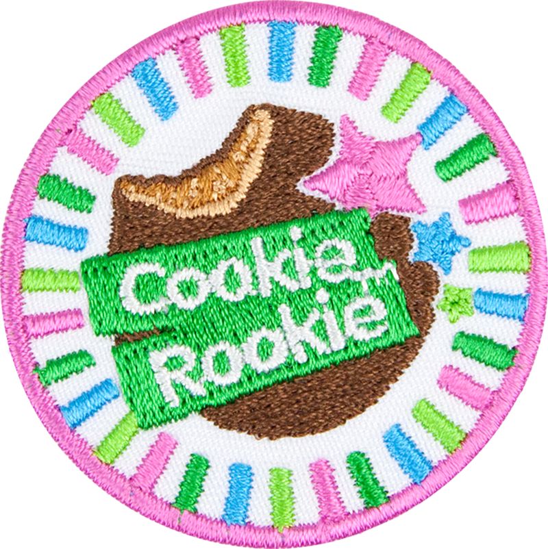 LITTLE BROWNIE BAKER 2020 Tagalongs Cookie Rookie Patch - Girl Scouts ...