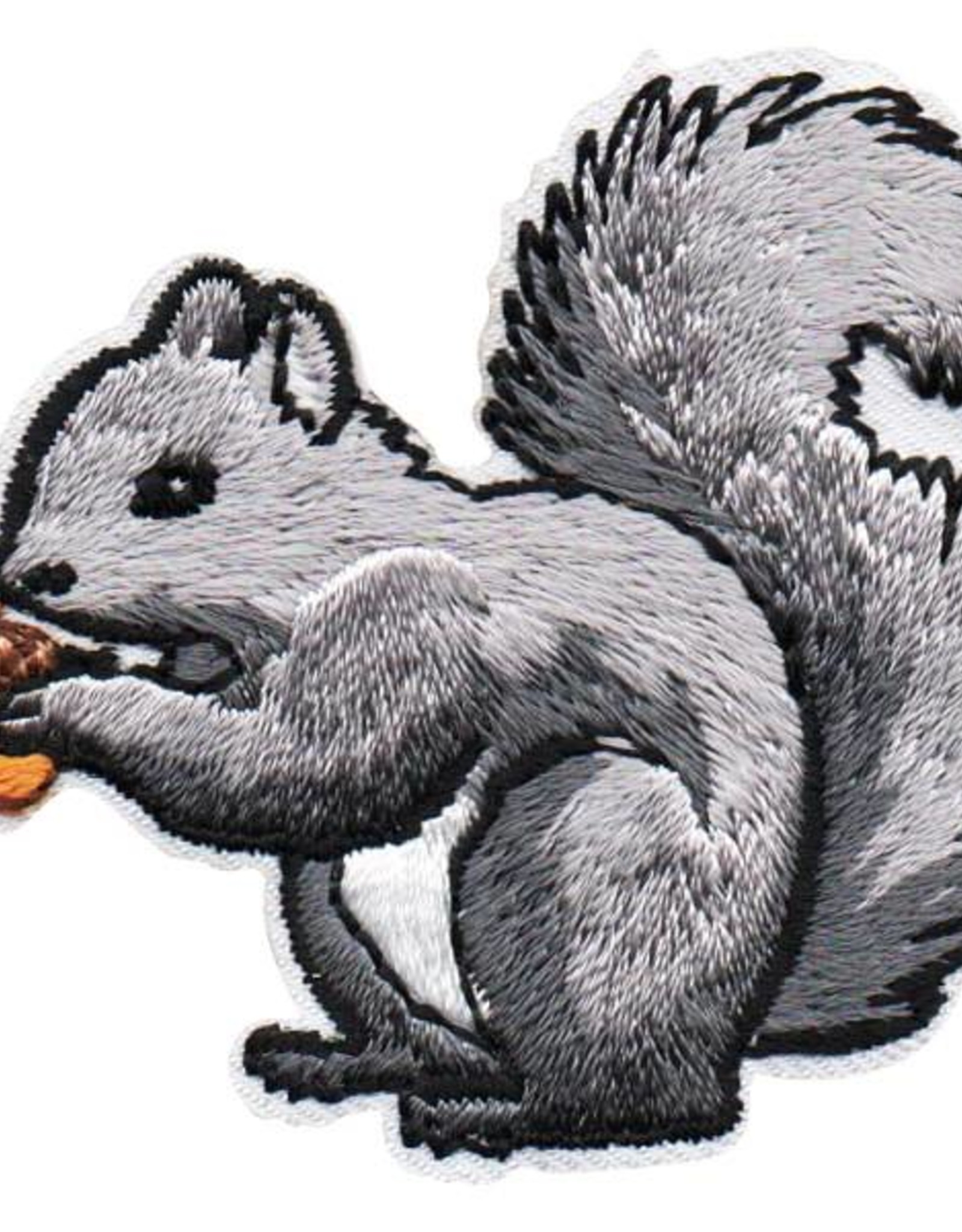 Advantage Emblem & Screen Prnt *Grey Squirrel Fun Patch