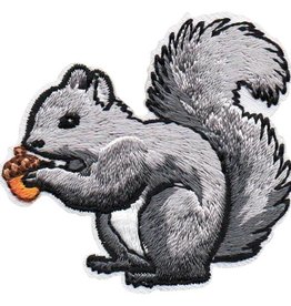 Advantage Emblem & Screen Prnt *Grey Squirrel Fun Patch