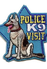 Advantage Emblem & Screen Prnt *Police K9 Visit Fun Patch