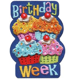 *Birthday Week Cupcakes Fun Patch