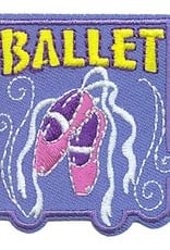 Advantage Emblem & Screen Prnt *Ballet Pointe Shoes Fun Patch
