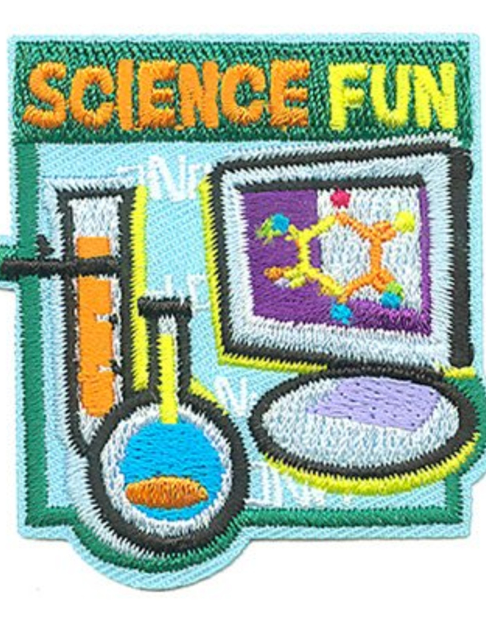 *Science Fun Beaker Atom Fun Patch