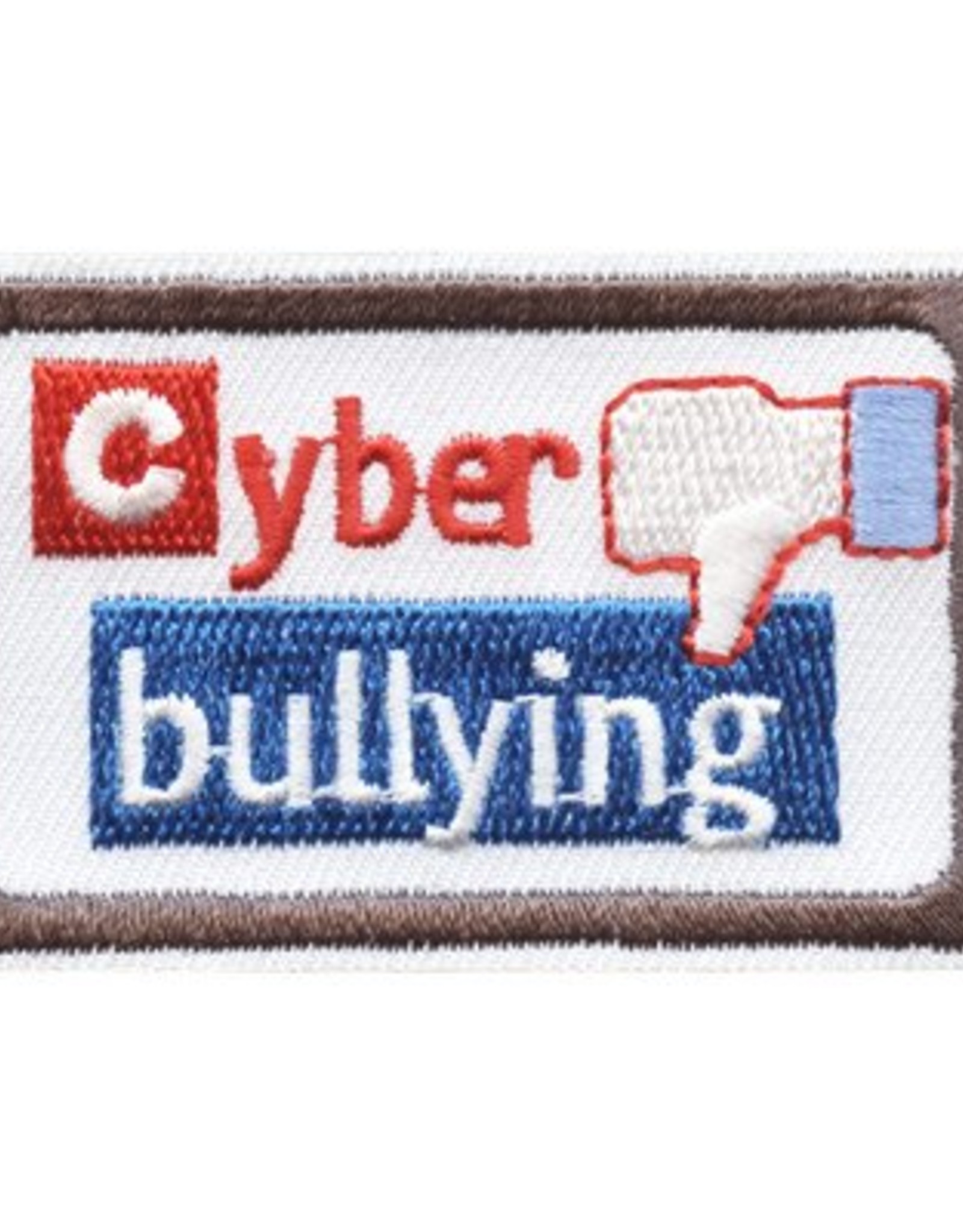 *Cyber Bullying Thumb Down Fun Patch