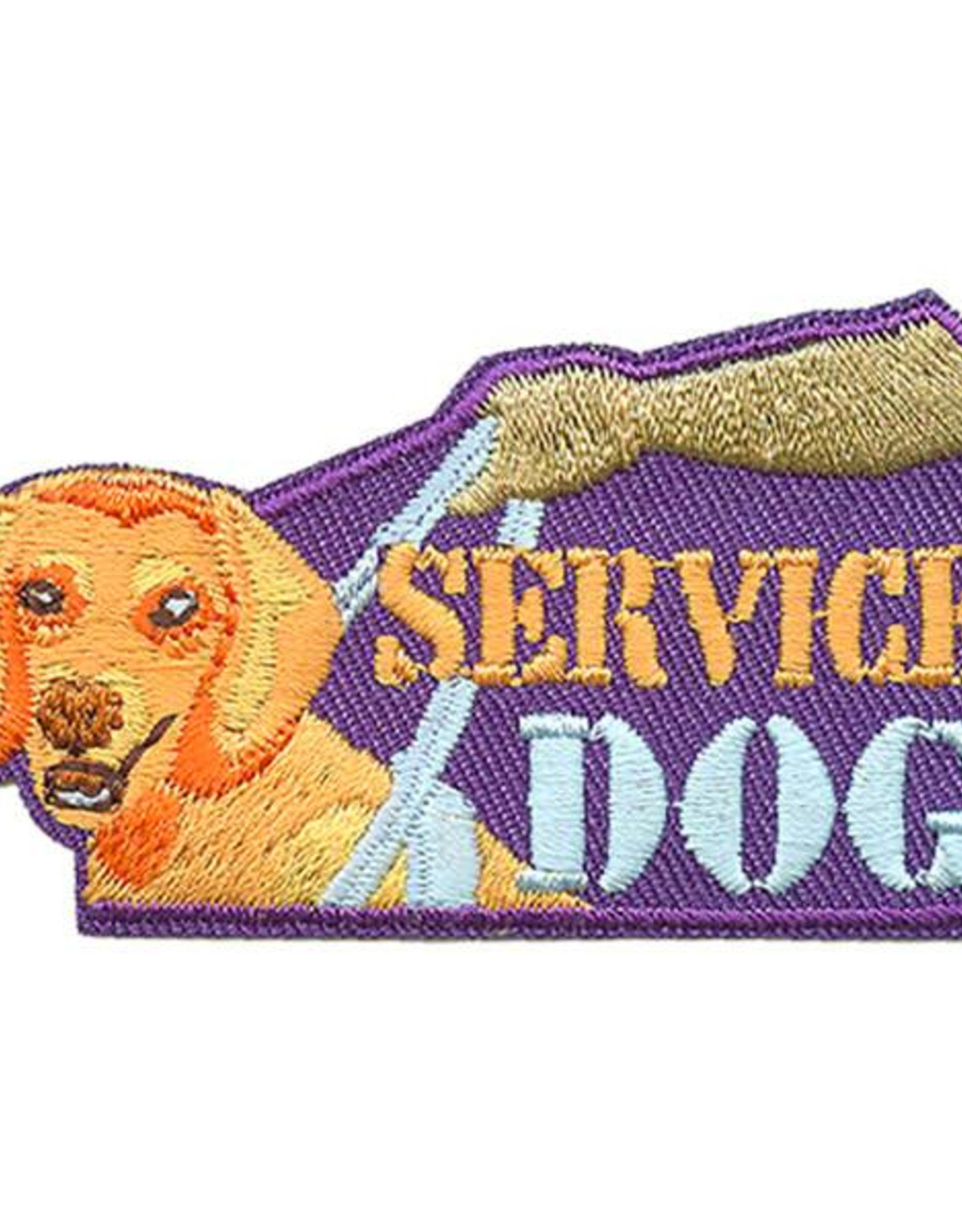 Advantage Emblem & Screen Prnt *Service Dog Fun Patch