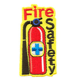 Advantage Emblem & Screen Prnt Fire Safety Extinguisher Fun Patch