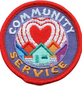 Advantage Emblem & Screen Prnt *Community Service House Fun Patch