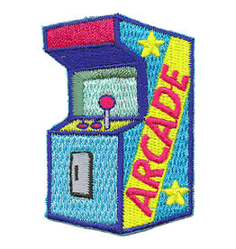 Advantage Emblem & Screen Prnt *Arcade Video Game Fun Patch