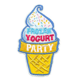 Advantage Emblem & Screen Prnt *Frozen Yogurt Party Fun Patch