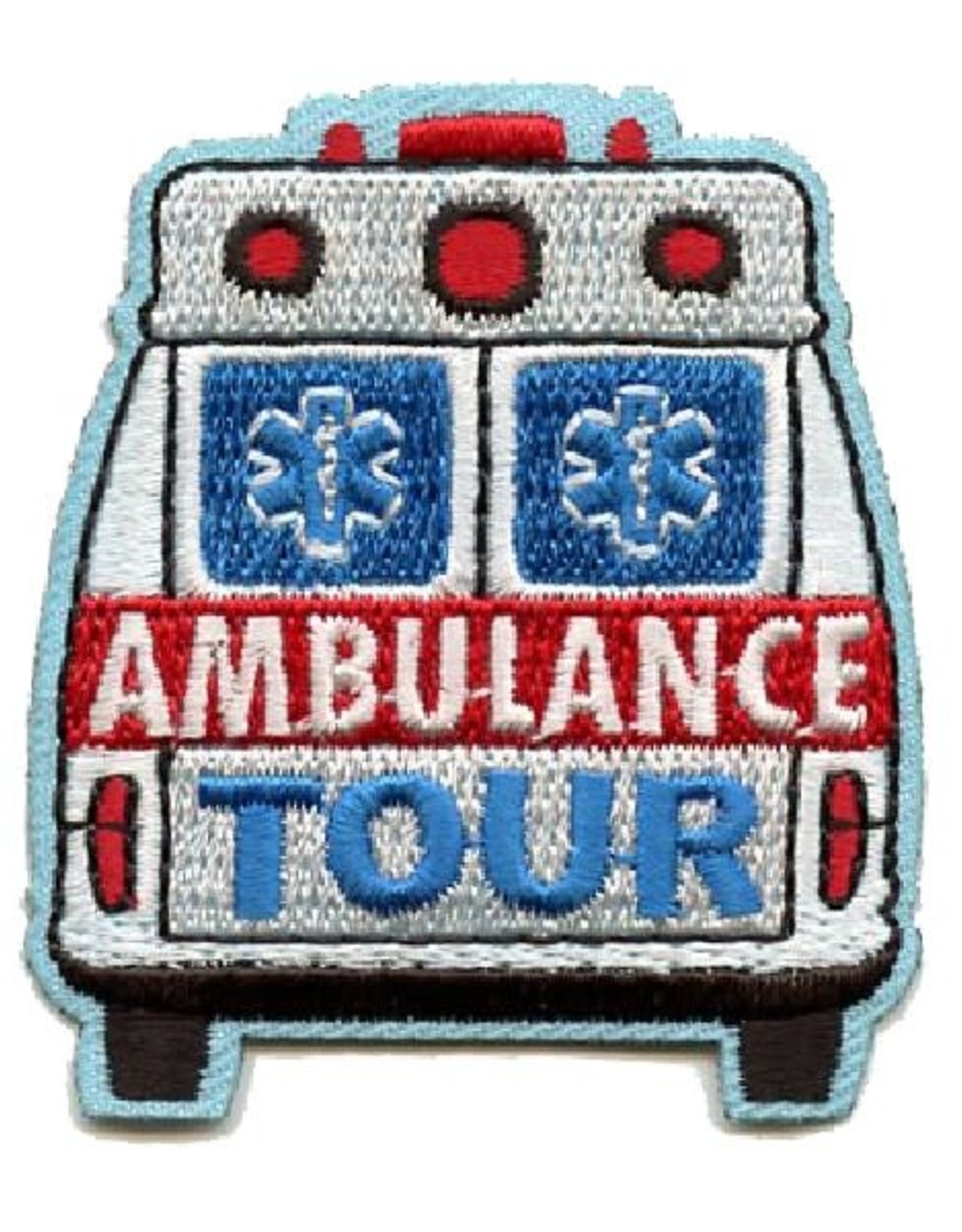 Advantage Emblem & Screen Prnt *Ambulance Tour Fun Patch