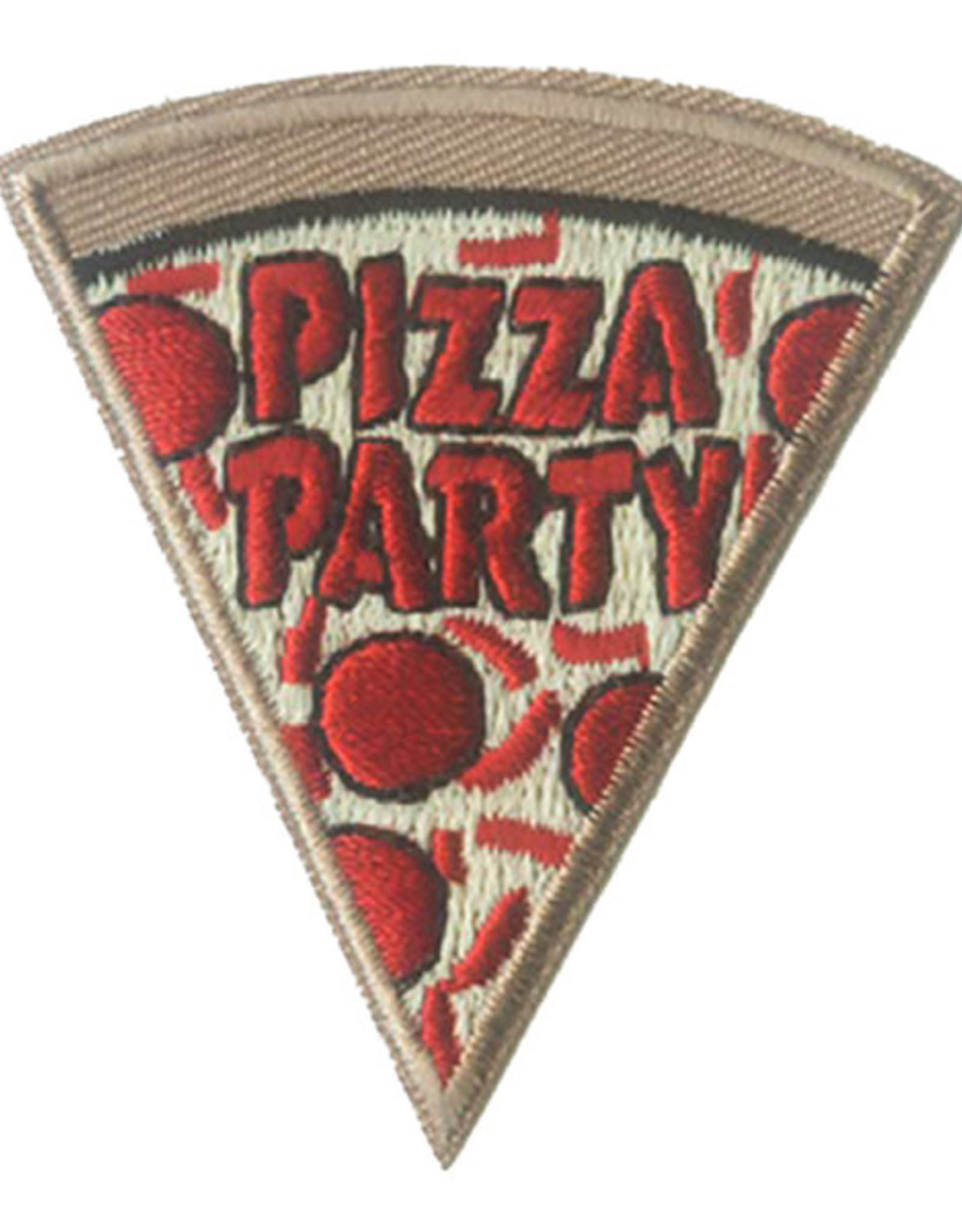Advantage Emblem & Screen Prnt *Pizza Party Pepperoni Slice Fun Patch