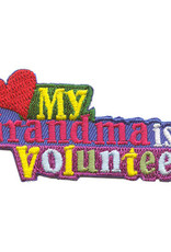 Advantage Emblem & Screen Prnt *My Grandma Is a Volunteer Fun Patch