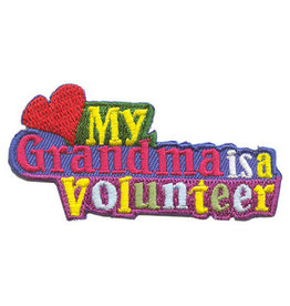 Advantage Emblem & Screen Prnt *My Grandma Is a Volunteer Fun Patch
