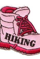 Pink Hiking Boot Fun Patch