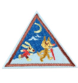 GIRL SCOUTS OF THE USA Brownie Trail Adventure Badge