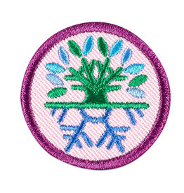 GIRL SCOUTS OF THE USA Junior Snow or Climbing Adventure Badge