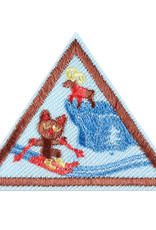 GIRL SCOUTS OF THE USA Brownie Snow or Climbing Adventure Badge