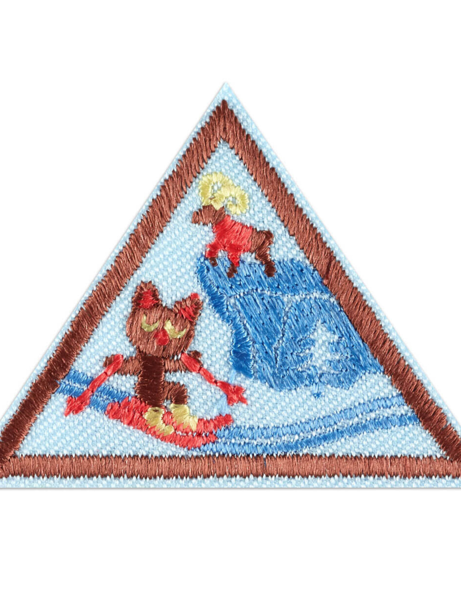 GIRL SCOUTS OF THE USA Brownie Snow or Climbing Adventure Badge