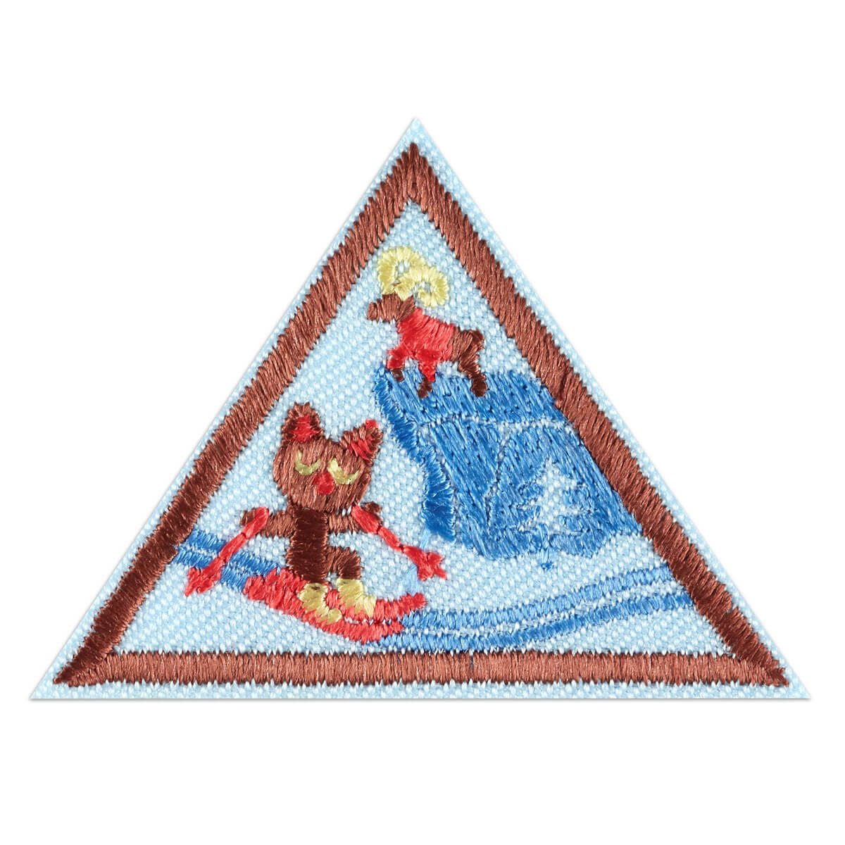 Brownie Snow or Climbing Adventure Badge Girl Scouts of Silver Sage