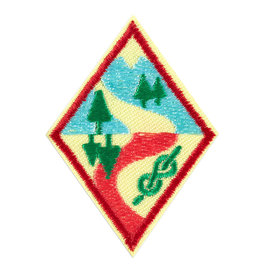 GIRL SCOUTS OF THE USA Cadette Snow or Climbing Adventure Badge