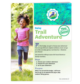 GIRL SCOUTS OF THE USA Daisy Trail Adventure Requirements Pamphlet