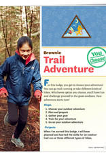 GIRL SCOUTS OF THE USA Brownie Trail Adventure Requirements Pamphlet