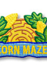 snappylogos Corn Maze Blue Banner Fun Patch (6142)